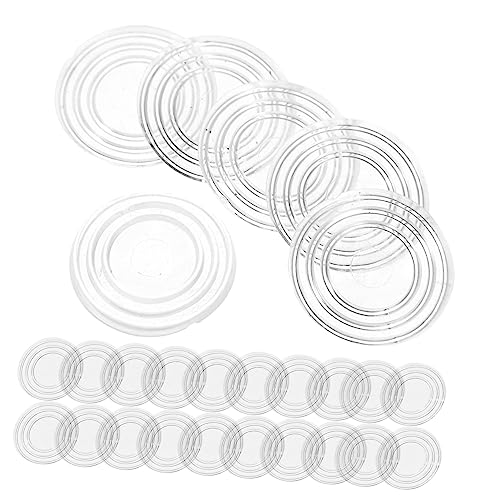 CTIRCHIU 100 Stück Transparente Gummipuffer für Glasplatten Selbstklebende Tischpuffer rutschfeste Abstandshalter für Couchtische und Esstische Durchmesser CTIRCHIU 100 Stück Transparente Gummipuffer für Glasplatten Selbstklebende Tischpuffer rutschfeste Abstandshalter für Couchtische und Esstische Durchmesser von CTIRCHIU