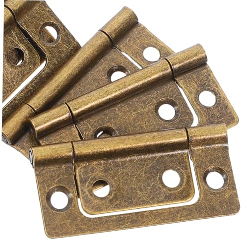 CTIRCHIU 12 Stück Teiliges Kleine Türscharniere aus Dickem Antikem Bronze eisen Robustes Möbelbeschlag scharnier Vielseitig für Schränke Fenster Türen für Möbelhersteller und Renovierung CTIRCHIU 12 Stück Teiliges Kleine Türscharniere aus Dickem Antikem Bronze eisen Robustes Möbelbeschlag scharnier Vielseitig für Schränke Fenster Türen für Möbelhersteller und Renovierung von CTIRCHIU