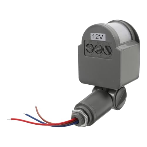 CTIRCHIU 12V Infrarotsensor Dc Bewegungsmelder für LED Leuchten bis Einstellbare Empfindlichkeit Verzögerungszeit für Innen und Außenbeleuchtung von CTIRCHIU