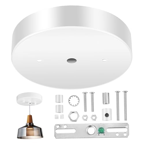 CTIRCHIU 1Satz Deckenabdeckungsplattenleuchte Montageset für Pendelleuchten Robuste Metallhalterung Installieren Passend für Verschiedene Deckenleuchten Langlebig CTIRCHIU 1Satz Deckenabdeckungsplattenleuchte Montageset für Pendelleuchten Robuste Metallhalterung Installieren Passend für Verschiedene Deckenleuchten Langlebig von CTIRCHIU