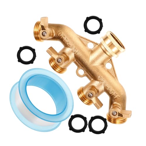 CTIRCHIU 1Satz Gartenschlauch Splitter Wasserhahn Verteiler Verstellbare Schnellkupplungen für Gartenbewässerung Robuste und Stabile Konstruktion für Einfache Nutzung CTIRCHIU 1Satz Gartenschlauch Splitter Wasserhahn Verteiler Verstellbare Schnellkupplungen für Gartenbewässerung Robuste und Stabile Konstruktion für Einfache Nutzung von CTIRCHIU