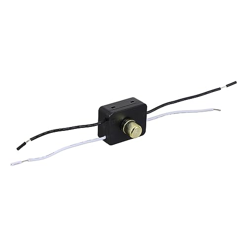 CTIRCHIU 1Stück LED Dimmerknopf für Tischlampe Praktischer Dimmerschalter Bronzeton Installieren Langlebig und Benutzerfreundlich für Lichtanpassung von CTIRCHIU