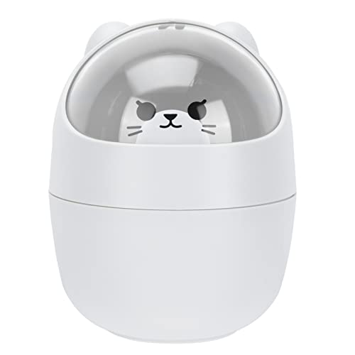 CTIRCHIU 1Stück Mini Mülleimer mit Deckel Niedlicher Tier Desktop Abfallbehälter Kompakt und für Tisch und Büro aus Hochwertigem Platzsparendes Design CTIRCHIU 1Stück Mini Mülleimer mit Deckel Niedlicher Tier Desktop Abfallbehälter Kompakt und für Tisch und Büro aus Hochwertigem Platzsparendes Design von CTIRCHIU