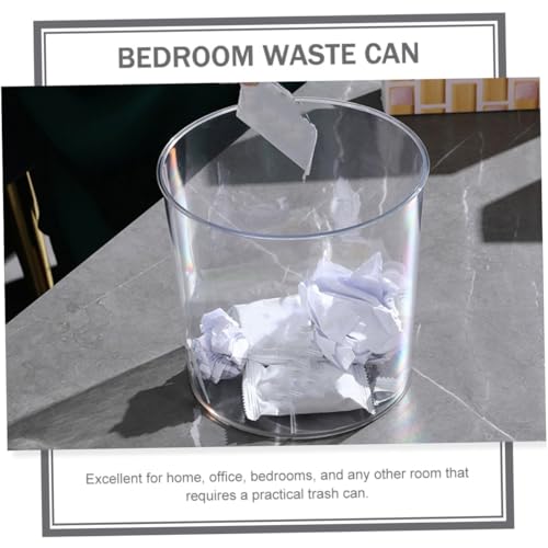 CTIRCHIU 2 Stück Großer Transparenter Kunststoff mülleimer Geräumiger Haushaltsabfallbehälter für Küche Badezimmer Büro und Wohnzimmer Vielseitig Nutzbar als Papierkorb oder CTIRCHIU 2 Stück Großer Transparenter Kunststoff mülleimer Geräumiger Haushaltsabfallbehälter für Küche Badezimmer Büro und Wohnzimmer Vielseitig Nutzbar als Papierkorb oder von CTIRCHIU