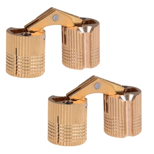 CTIRCHIU 2 Stück Kupfer Flap Hinge Selbstschließend Türband Scharnier für Türen DIY und Möbel CTIRCHIU 2 Stück Kupfer Flap Hinge Selbstschließend Türband Scharnier für Türen DIY und Möbel von CTIRCHIU