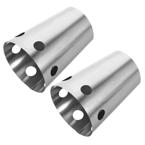 CTIRCHIU 2 Stück Metall Alkoholbrenner Windschutzschild Windschutz für Labor Experimente Stabiles Flammenhalten Sicherer Chemie Unterricht Outdoor Nutzung CTIRCHIU 2 Stück Metall Alkoholbrenner Windschutzschild Windschutz für Labor Experimente Stabiles Flammenhalten Sicherer Chemie Unterricht Outdoor Nutzung von CTIRCHIU