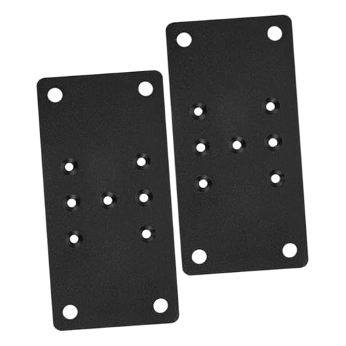 CTIRCHIU 2 Stück Schwere Metallstützplatte Pfostenanker Flache Halterung zur Sicheren Befestigung von Terrassen Zaunpfosten Langlebige Basisplatte für Gerade Stützstreben CTIRCHIU 2 Stück Schwere Metallstützplatte Pfostenanker Flache Halterung zur Sicheren Befestigung von Terrassen Zaunpfosten Langlebige Basisplatte für Gerade Stützstreben von CTIRCHIU