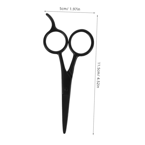 CTIRCHIU 2 Stück Teiliges Herren grooming scheren set aus Rostfreiem Stahl Scharfe Bart Augenbrauenschere in Elegantem Schwarz Multifunktional für Bartformen und Präzises CTIRCHIU 2 Stück Teiliges Herren grooming scheren set aus Rostfreiem Stahl Scharfe Bart Augenbrauenschere in Elegantem Schwarz Multifunktional für Bartformen und Präzises von CTIRCHIU
