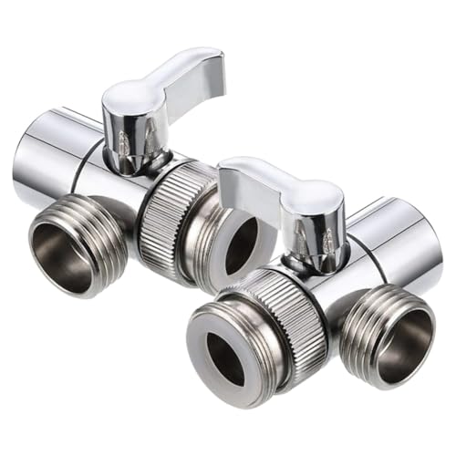 CTIRCHIU 2 Stück Zinklegierung Wasserhahn Adapter Robust und Langlebig Praktischer Wasserhahn Aufsatz für Spüle und Bad Rostbeständig Installieren als Wasserverteiler für Küchen CTIRCHIU 2 Stück Zinklegierung Wasserhahn Adapter Robust und Langlebig Praktischer Wasserhahn Aufsatz für Spüle und Bad Rostbeständig Installieren als Wasserverteiler für Küchen von CTIRCHIU
