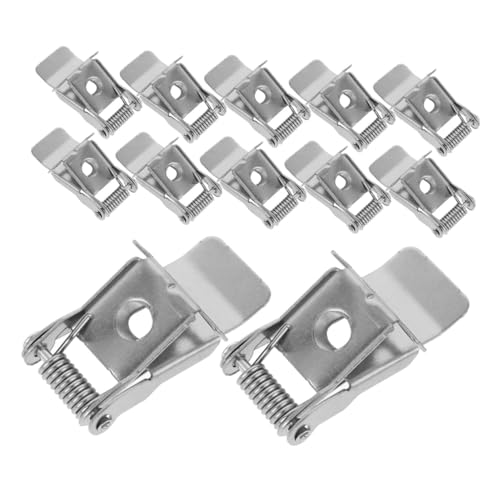 CTIRCHIU 20 Stück Teiliges Downlight Federklammern aus Hochhärtem Material Einbaustrahler Halterung für Einbau Aufputzleuchten Einfache Montage Langlebige Lampenbefestigung für LED Spots von CTIRCHIU
