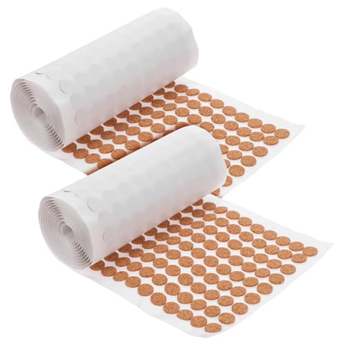 CTIRCHIU 2000stücke Selbstklebende Kork-Pads Für Schränke Und Türrahmen rutschfeste Polster Zur Geräuschreduzierung Und Oberflächenschutz Vielseitige Anwendung Und CTIRCHIU 2000stücke Selbstklebende Kork-Pads Für Schränke Und Türrahmen rutschfeste Polster Zur Geräuschreduzierung Und Oberflächenschutz Vielseitige Anwendung Und von CTIRCHIU
