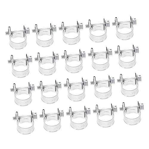 CTIRCHIU 20Stücke Mini Rohrschellen Set Verstellbare Schlauchklemmen für Kraftstoffleitungen Wasserrohre und Kabel Hochwertige Robuste Klemmen für CTIRCHIU 20Stücke Mini Rohrschellen Set Verstellbare Schlauchklemmen für Kraftstoffleitungen Wasserrohre und Kabel Hochwertige Robuste Klemmen für von CTIRCHIU