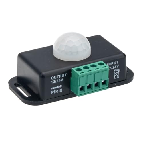 CTIRCHIU 24V Infrarotsensor Bewegungssensor Dc Lichtschalter für Innen und Außenbeleuchtung Controller für Sicherheits und Kabinenbeleuchtung von CTIRCHIU