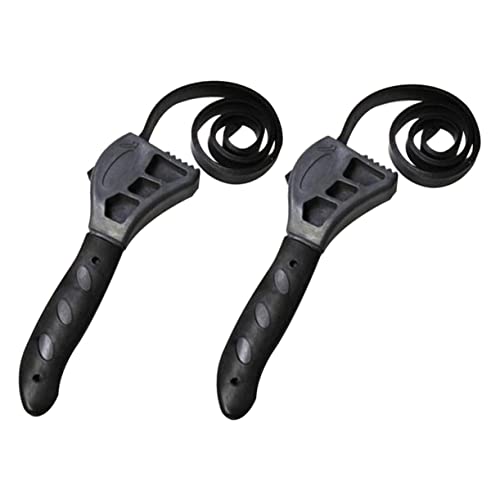 CTIRCHIU 2Stücke Teiliges Verstellbares Multifunktionswerkzeug mit Gurtflaschenöffner Schwarz für Flaschen Einmachgläser und Auto Reparaturen mit Gepolsterten Kunststoffgriffen CTIRCHIU 2Stücke Teiliges Verstellbares Multifunktionswerkzeug mit Gurtflaschenöffner Schwarz für Flaschen Einmachgläser und Auto Reparaturen mit Gepolsterten Kunststoffgriffen von CTIRCHIU