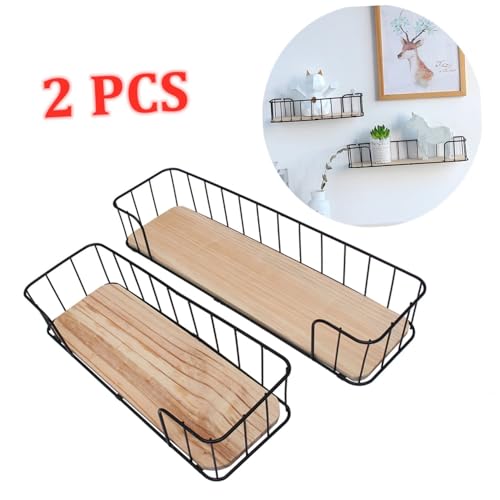 CTIRCHIU 2Stücke Wandregal ohne Bohren Teiliges aus Schwarzem Ablagekorb für Küche Badezimmer und Wohnzimmer Platzsparend und Vielseitig Klein Groß CTIRCHIU 2Stücke Wandregal ohne Bohren Teiliges aus Schwarzem Ablagekorb für Küche Badezimmer und Wohnzimmer Platzsparend und Vielseitig Klein Groß von CTIRCHIU