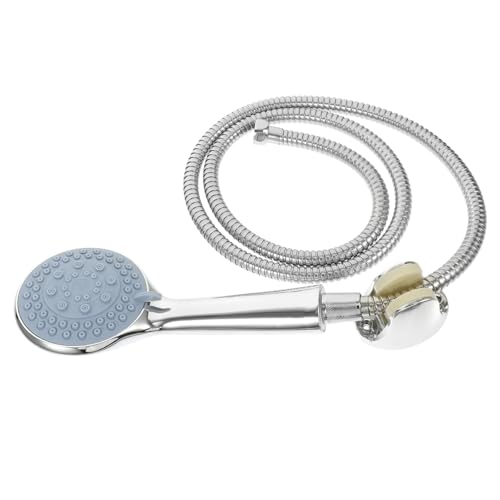 CTIRCHIU 3 STÜCKE Teiliges Duschkopf Set Handbrause mit Extra Langem Flexibel Edelstahl Schlauch Fach Strahlarten und Einfacher Montage für Haushalt und Haustiere Geeignet von CTIRCHIU