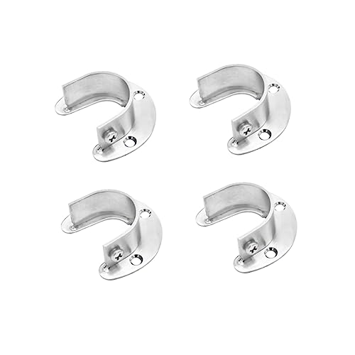 CTIRCHIU Edelstahl Kleiderstangenhalterungen 4 Stück Flanschstangenhalter Für 32mm Kleiderstangen Rostbeständig Einfach Zu Montieren Für Garderobenschrank Badezimmer Und Balkon CTIRCHIU Edelstahl Kleiderstangenhalterungen 4 Stück Flanschstangenhalter Für 32mm Kleiderstangen Rostbeständig Einfach Zu Montieren Für Garderobenschrank Badezimmer Und Balkon von CTIRCHIU