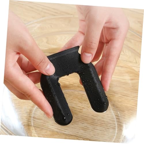 CTIRCHIU 4 Stück Radstopper für Möbelräder Rutschfeste Gummi wheel Slot Pads für Stühle Kühlschrank und Bürostuhl Einfaches Fixieren Verhindert Verrutschen und Sichert Möbel Stabil von CTIRCHIU