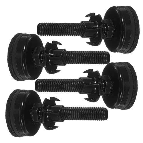 CTIRCHIU 4Sätze Verstellbare Möbelbein Nivellierer mit Filzpolstern für Tische Stühle und Sofas Höhenanpassung für Halt und Schutz des Fußbodens von CTIRCHIU