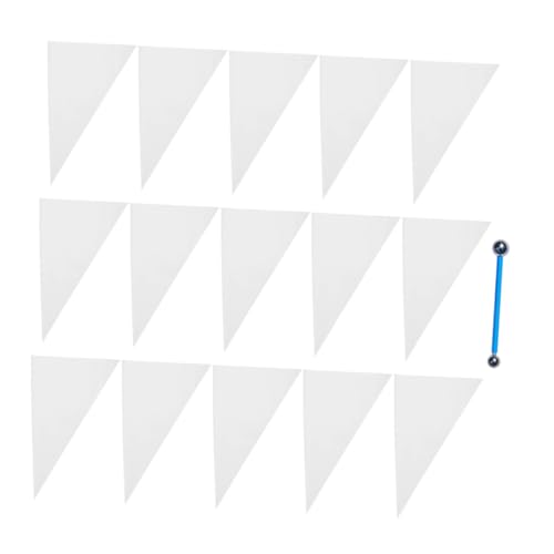 CTIRCHIU 50 Stück Teiliges Masonry Zementsäckchen Wasserbeständige Fugenfüllhilfe Verstellbare Spitze für Fliesenmörtel Schutz vor Verschmutzung Geeignet Mauerwerk Betonfugen von CTIRCHIU