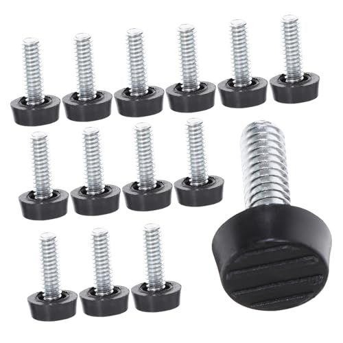 CTIRCHIU 50 Stück Verstellbare Möbel Nivellierfüße mit Höhenverstellbare Fußgleiter für Tische Stühle und Möbel und Wasserfest Einfache Montage von CTIRCHIU
