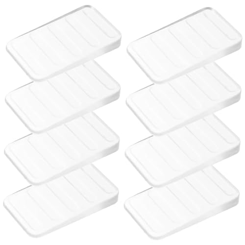 CTIRCHIU 8 Stück Möbelkeile Transparent Verstellbare Kunststoff Wedges für Tisch Toilette Stabilisierung von Möbeln rutschfest Einfache Anwendung CTIRCHIU 8 Stück Möbelkeile Transparent Verstellbare Kunststoff Wedges für Tisch Toilette Stabilisierung von Möbeln rutschfest Einfache Anwendung von CTIRCHIU
