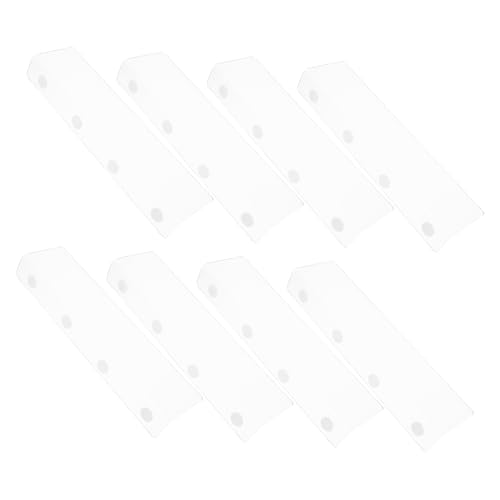 CTIRCHIU 8 Stück Teiliges Transparente Regalteiler Verstellbare Organizer für Badezimmer und Büro Einfache Installation Optimierte Raumnutzung Stabile Konstruktion von CTIRCHIU