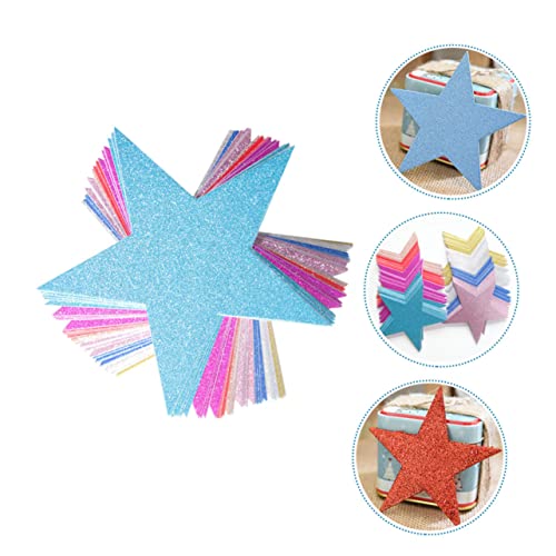 CTIRCHIU 80 Stück Teiliges Glitzer Papier Stern Deko Farben Bunte Fünf Punkte Sterne für Geburtstagsfeier Sichere Papiermaterialien Funkelnde Party Ornamente für Festliche Raumgestaltung CTIRCHIU 80 Stück Teiliges Glitzer Papier Stern Deko Farben Bunte Fünf Punkte Sterne für Geburtstagsfeier Sichere Papiermaterialien Funkelnde Party Ornamente für Festliche Raumgestaltung von CTIRCHIU