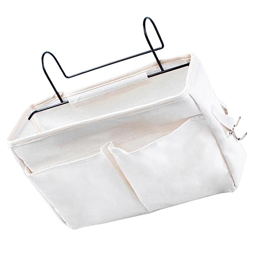 CTIRCHIU Aufbewahrungstasche Für Zuhause Aus Dickem Baumwoll Und Leinenmaterial Telefon-Organizer Mit Wasserdichtem Innenfutter Großes Fassungsvermögen Schlichtes Design Nachttisch-aufbewah von CTIRCHIU