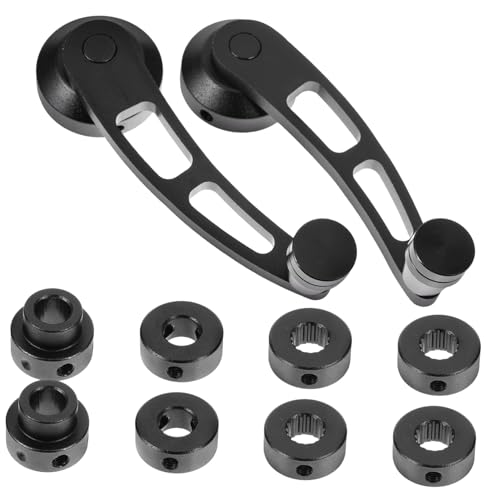CTIRCHIU Auto Fensterkurbel aus Aluminium Leichter Robuster Fensterkurbelgriff als Wechselgarnitur Einfach zu Montieren Kompatibel als Universeller Car Window Winder Handle Schwarzes CTIRCHIU Auto Fensterkurbel aus Aluminium Leichter Robuster Fensterkurbelgriff als Wechselgarnitur Einfach zu Montieren Kompatibel als Universeller Car Window Winder Handle Schwarzes von CTIRCHIU