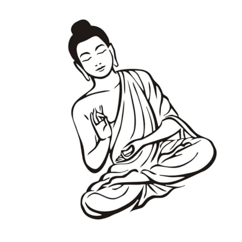 CTIRCHIU Buddha Wandtattoo Abnehmbares Hintergrundbild für Wohnzimmer und Schlafzimmer Kreative Tapete Dekorative Aufkleber Hochwertigem für Glatte Wände und Fliesen CTIRCHIU Buddha Wandtattoo Abnehmbares Hintergrundbild für Wohnzimmer und Schlafzimmer Kreative Tapete Dekorative Aufkleber Hochwertigem für Glatte Wände und Fliesen von CTIRCHIU