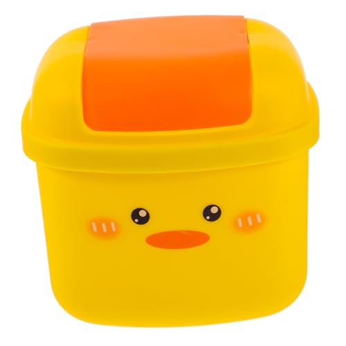 CTIRCHIU Cartoon Mini Mülleimer Lustiger Tischabfalleimer für Zuhause und Büro Kompakter Abfallbehälter Entenform Umweltfreundlicher Desktop Papierkorb für Kinderzimmer CTIRCHIU Cartoon Mini Mülleimer Lustiger Tischabfalleimer für Zuhause und Büro Kompakter Abfallbehälter Entenform Umweltfreundlicher Desktop Papierkorb für Kinderzimmer von CTIRCHIU