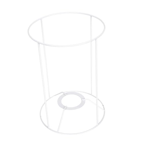 CTIRCHIU Eisen Lampenschirm Gestell DIY Tischlampe Rahmen Langlebiger Lampenschirmhalter Vielseitig für Schreibtischleuchte und Kronleuchter von CTIRCHIU