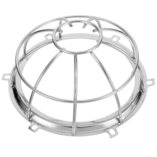 CTIRCHIU Feuermelder Schutzabdeckung Sprinkler Schutzgitter Detektorschutzkorb Robust Schutzhaube für Sensoren Einfache Montage Visuelle Warnung und Dekorationsakzent von CTIRCHIU