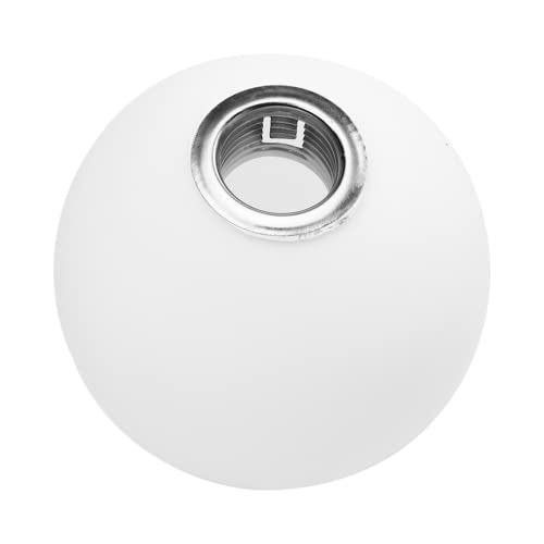 CTIRCHIU Frostglas Lampenschirm Kugelform Vintage Stil Sphärischer Lampenschirm mit Matter Oberfläche für Fassung Wohnzimmer Beleuchtung von CTIRCHIU