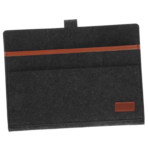 CTIRCHIU Großes Filz Aufbewahrungstasche zum Einhängen unter Matratze Stabiler Nachttisch Organizer mit Viel Stauraum für Bett Sofa für Telefon Fernbedienung Bücher Modernes Design von CTIRCHIU