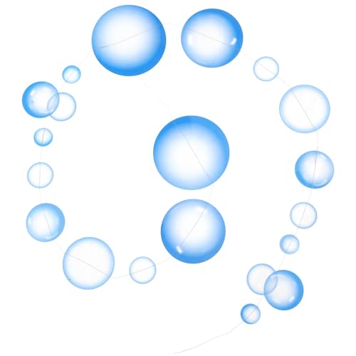 CTIRCHIU Hängende Girlande Meerjungfrau Dekoration Ocean Themen Partyzubehör für Geburtstagsfeiern und Kinderzimmer Einfache Installation Zauberhaftes Blasendesign Vielseitige CTIRCHIU Hängende Girlande Meerjungfrau Dekoration Ocean Themen Partyzubehör für Geburtstagsfeiern und Kinderzimmer Einfache Installation Zauberhaftes Blasendesign Vielseitige von CTIRCHIU