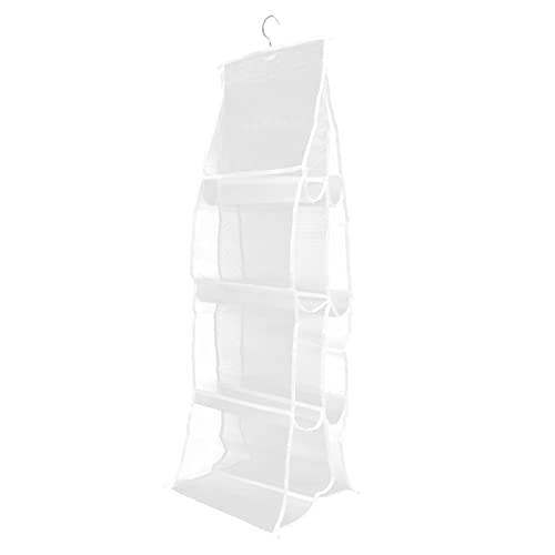 CTIRCHIU Hängender Handtaschen Organizer Aus Hochwertigem Transparentem Material Staubdicht Für Handtaschen Kleidung Und Accessoires Platzsparend Für Einsatz in Jedem Raum von CTIRCHIU