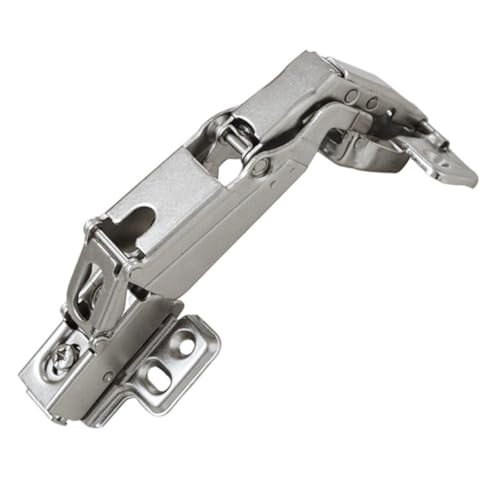 CTIRCHIU Hydraulisches Scharnier für Schranktüren Öffnungswinkel aus Rostfreiem mit Dämpfung Robust und Langlebig für Kleiderschränke Vitrinen und Küchenschränke von CTIRCHIU