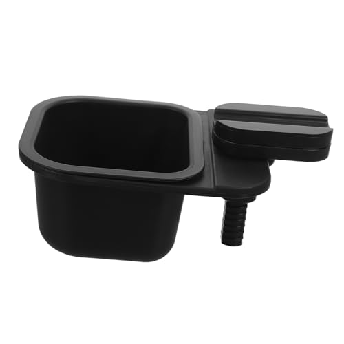 CTIRCHIU Kleiner Abfalleimer Multifunktionale Rotierende Speicherbox Clip Mülleimer für Schreibtisch und Büro Praktische Lösung für Tischabfälle und Altpapier Schwarz von CTIRCHIU