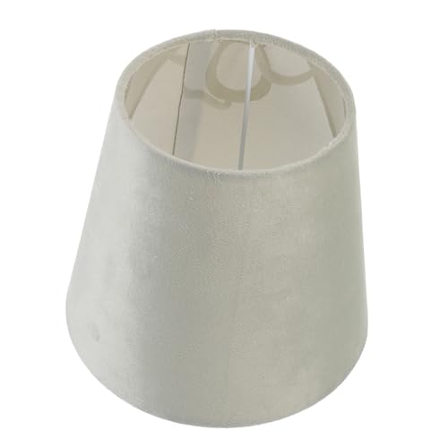 CTIRCHIU Kleiner Lampenschirm aus Weichem Stoff für Tisch Nachttischlampen Einfacher Ersatzschirm Warmes Licht Vielseitig Einsetzbar Modernes Design Leicht zu Montieren von CTIRCHIU