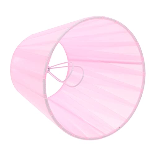 CTIRCHIU Kleiner Vintage Lampenschirm Clip für Tischlampen Nachttischlampen Pendelleuchten Rosa Robuste und Langlebige Abdeckung für Stilvolle Wohnraumdekoration von CTIRCHIU