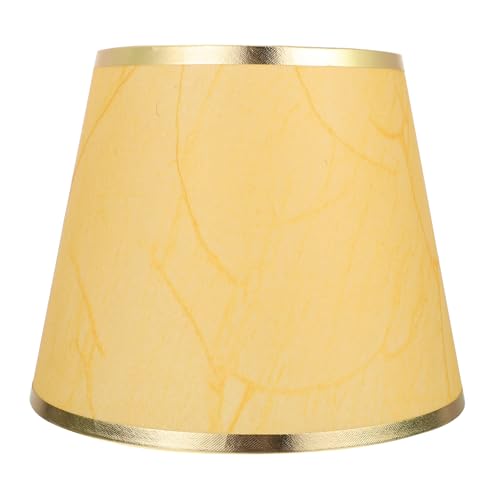 CTIRCHIU Lampenschirm Table Light Cover aus Hochwertigem Kunstleder Stilvoller Langlebiger Lampenschirm für Tischleuchte im Retro design Sanfte Lichtstreuung für Schlafzimmer und von CTIRCHIU