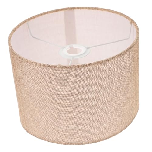CTIRCHIU Lampenschirm aus Premium Leinenstoff Zylindrische Tischlampe Abdeckung Leicht Weiches Licht Einfache Montage Passend für Schreibtisch Stehlampen Beige CTIRCHIU Lampenschirm aus Premium Leinenstoff Zylindrische Tischlampe Abdeckung Leicht Weiches Licht Einfache Montage Passend für Schreibtisch Stehlampen Beige von CTIRCHIU