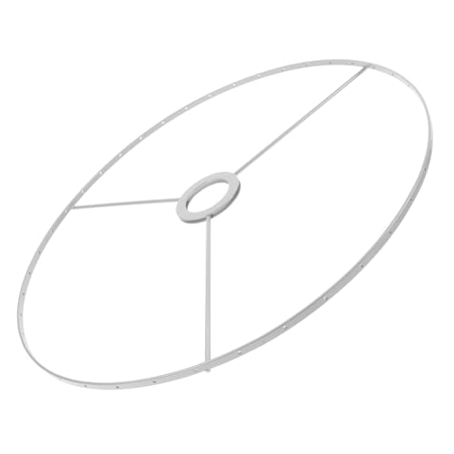 CTIRCHIU Metall Lampenschirm für DIY Projekte Robuste Eisenkonstruktion Geeignet für Pendelleuchten und Tischlampen Einfach zu Reinigen und Individuell von CTIRCHIU