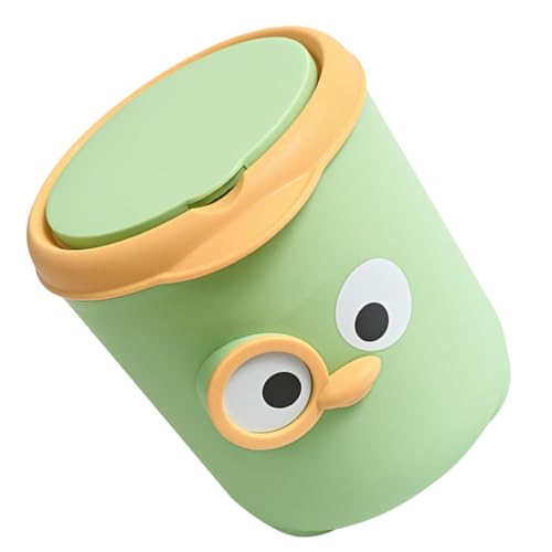 CTIRCHIU Mini Mülleimer mit Deckel Süßer Cartoon Desktop Abfalleimer für Büro und Zuhause Vielseitig als Stifthalter oder Makeup Bürstenbehälter Geeignet aus Langlebigem Material CTIRCHIU Mini Mülleimer mit Deckel Süßer Cartoon Desktop Abfalleimer für Büro und Zuhause Vielseitig als Stifthalter oder Makeup Bürstenbehälter Geeignet aus Langlebigem Material von CTIRCHIU