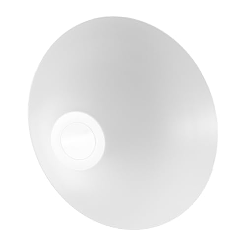 CTIRCHIU Minimalist Weißer Eisendraht Lampenschirm Korrosionsbeständig und Rostfrei Einfacher Ersatzschirm für Hängelampe und Tischlampe Robustes Design für Esszimmer Schlafzimmer und Büro von CTIRCHIU