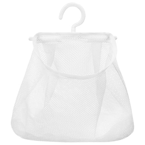 CTIRCHIU Organizer mit Drehbarem Haken Praktische Hängende Tasche für Wäscheklammern Kosmetik und Kleine Haushaltsgegenstände Waschbar und Langlebig für Drinnen von CTIRCHIU