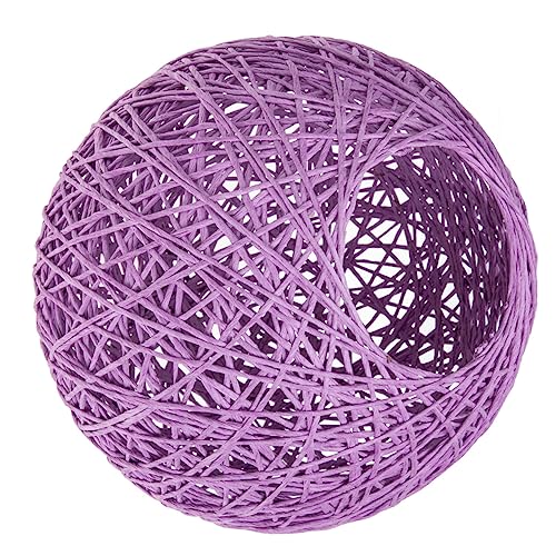 CTIRCHIU Rattan Lampenschirm Kugellampe Dekorativer Hochwertigem Rattan Geeignet für Wand Decken und Nachttischlampen für Warme von CTIRCHIU