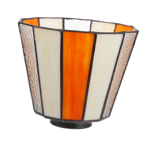 CTIRCHIU Retro Glas Lampenschirm Ømm Ersatz Lampenschirm für Kronleuchter Pendelleuchte und Wandleuchte Minimalistisches Design Langlebiges Glas Weiches Licht für Wohnzimmer und von CTIRCHIU